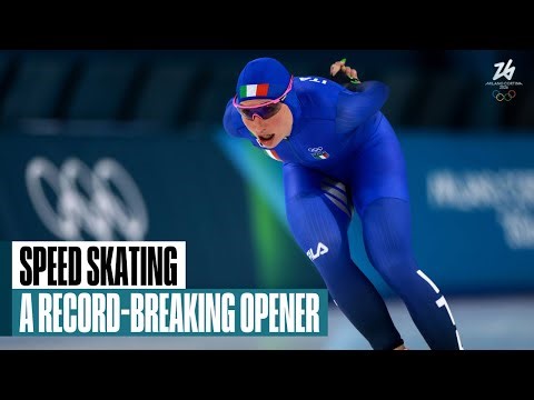 Lollobrigida flies to first Olympic gold in record time ⛸️🥇🇮🇹