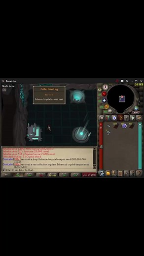 Enhanced Crystal weapon seed en la Iron kc2 #b3atrizyt #osrs #cgauntlet