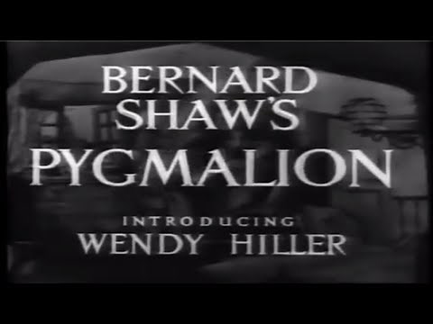 Pygmalion Bernard Shaw (1938) 📽Classic British Romance Drama Movie📽 Leslie Howard Wendy Hiller
