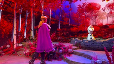 Frozen Playhouse in the Woods Show at Hong Kong Disneyland