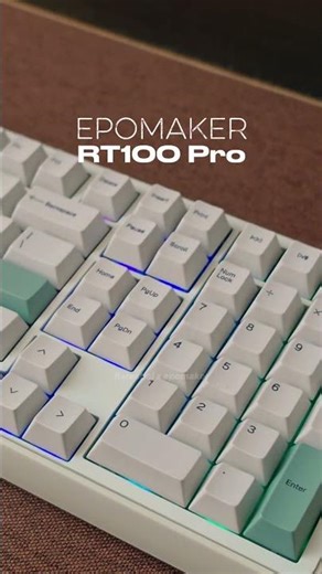 epomaker rt100 pro unboxing showcase