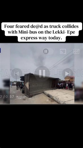 Four Feared Dead in Lekki-Epe Expressway Collision