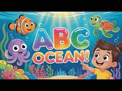 Alphabet Aquarium Adventure 🐠 ABC Song for Kids | Learn A to Z Under the Sea