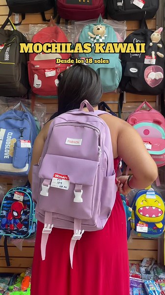 Mochilas Kawaii a solo 18 Soles en Lima