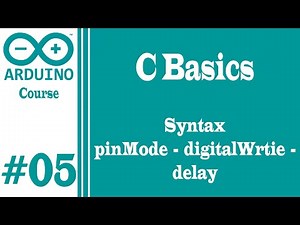 كورس اردوينو: التعرف على لغة السي Arduino course: C programming introduction