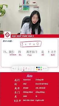 Các sắp xếp câu trong bài thi HSK