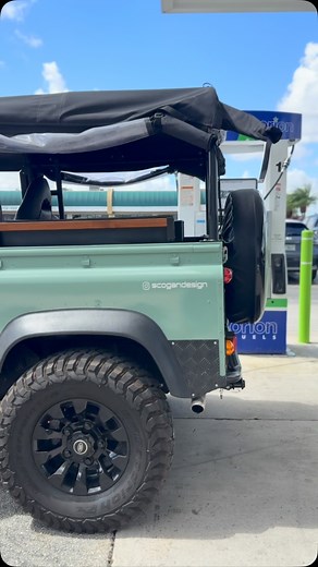 1.8K views · 966 reactions | AVAILABLE INVENTORY 1988 Land Rover D90 Color - Mint Green Complete Original Restoration Original 3.5L Land Rover V8 Engine 5Speed Manual Transmission Many More Upgrades Call or Text for more info +1 786-835-1615 #landroverdefender #defender #defender90 #restorations #carcollector | Customs Auto Luxury | Facebook