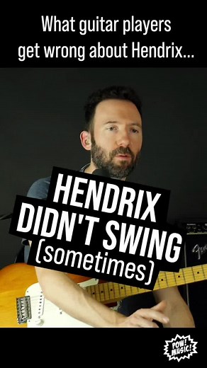 Understanding Jimi Hendrix's Stylistic Signature: Swing vs. No Swing on Guitar