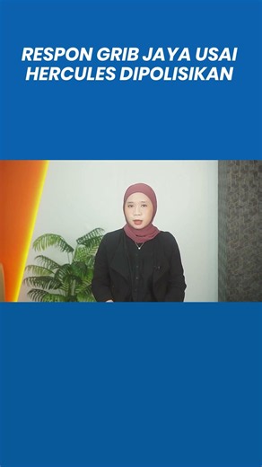 Respons GRIB Jaya Hercules Dipolisikan Putri Ahmad Bahar Dugaan Penyekapan