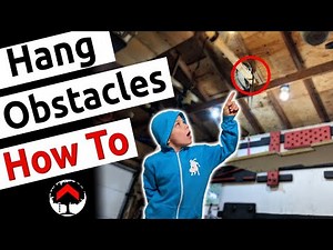 How To Hang Obstacles For Ninja Training - Home Gym Setup