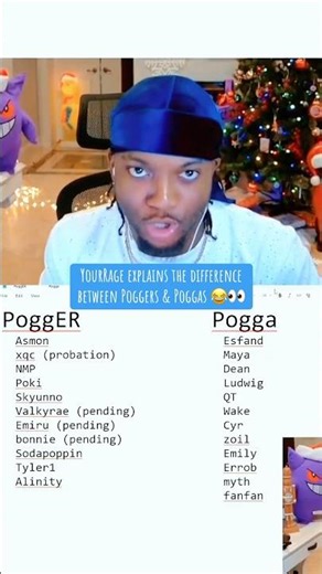 YourRage explains the difference between Poggers & Poggas 😂👀 #yourrage #yrg #shorts #ytshorts