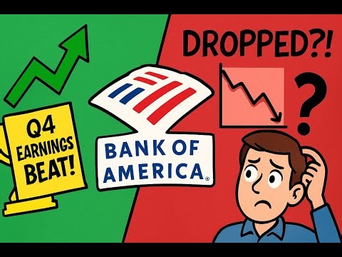 Bank of America (BAC stock): HUGE Earnings Beat, But It's CRASHING!