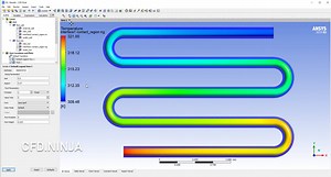 ✅ Ansys Fluent - Heat Transfer & Counter Flow - CFD.NINJA