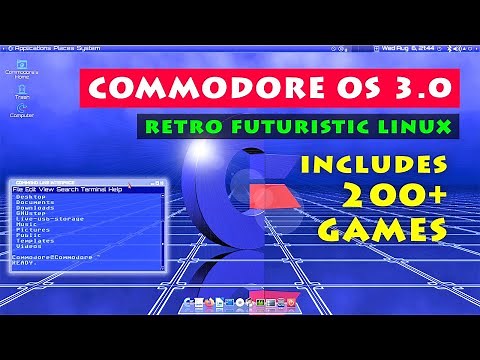 Commodore OS 3.0: Retro Linux Gaming Distro