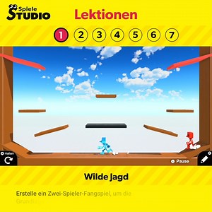 2K views · 20 reactions | Erstellt in der ersten Lektion von Spielestudio ein Zwei-Spieler-Fangspiel, um die Grundlagen der Programmierung zu lernen! | Nintendo Switch | Facebook