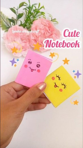Easy Paper Notebook Making | DIY Mini Notebook #shortvideo #diy #notebook