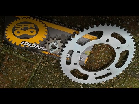 Ketingen tandwielen vervangen