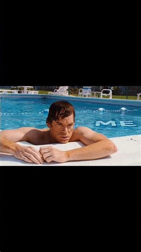 Dexter never got in the pool