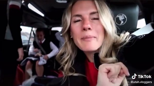 “it’s a good thing they’re cute” 🤔 #rubyfranke #utahvloggers #8passengers