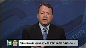 Athletics call up Barry Zito