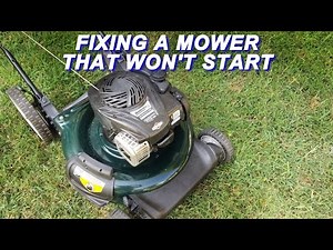 Fixing A Bolens Mower That Won't Start.