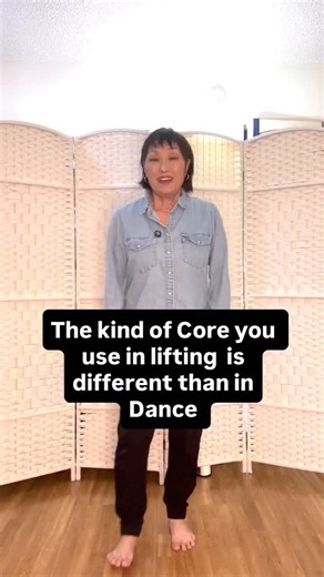 #core in #lifting is different than the core you engage as a #dancer. I’m a #salsadancer so I move my spine in many directions. I don’t get in trouble because I’m always holding my core but lightly, it allows me full range of motion while still being engaged. However, if I’m lifting, particularly if it’s heavy, I’m going to turn on my core much stronger than I would as a dancer. Would love to hear your thoughts on the subject! | Strength for Everyday