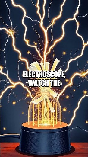 DIY Simple Electroscope Experiment