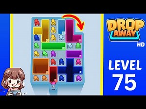 Drop Away Level 75 Solution Walkthrough