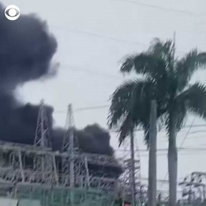 23K views · 165 reactions | A large fire at an electrical substation in San Juan, Puerto Rico knocked out power to about 400,000 customers throughout the island on Thursday. | CBS News | Facebook