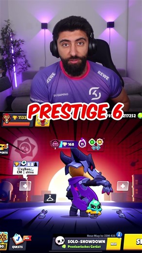WELTREKORD PRESTIGE 6 als ERSTER SPIELR #brawlstars