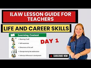 ILAW LIFE AND CAREER SKILLS Who Am I Becoming? Understanding and Strengthening the Self | Grade 11