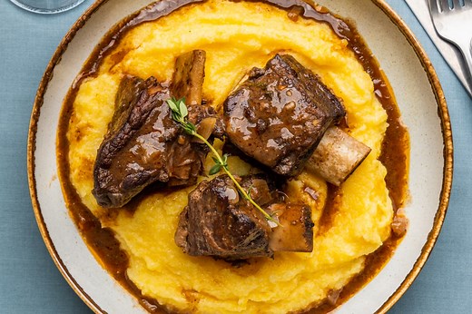 Slow-Cooker Red Wine-Braised Short Ribs