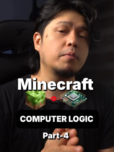 RAM = Minecraft Memory? (Part 3) | Computer Logic Explained Sa Part 3 ng Minecraft to Computer series, pag-uusapan natin kung paano ang RAM (working memory) ng PC ay parang temporary memory system sa Minecraft Redstone builds. Habang may ginagawa ang CPU, kailangan ng mabilis na memory at ganun din sa Redstone logic systems. From blocks to real computers - ganito gumagana ang tech sa likod ng PC mo. #MinecraftToPC #RAMExplained #RedstoneLogic #ComputerBasics #STEMforStudents