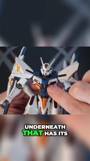 Gundam Naion: Cool Plastic Tones & Visual Noise! #shorts