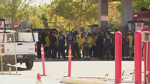 95K views · 570 reactions | Rescue crews in Sacramento are working to free a worker trapped in an empty fuel tank on Expo Parkway. | ABC10 | Facebook