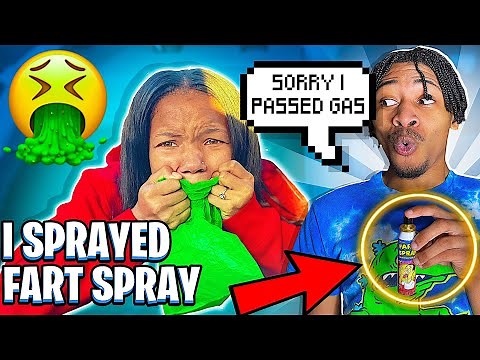 FART SPRAY PRANK ON GIRLFRIEND! *HILARIOUS*