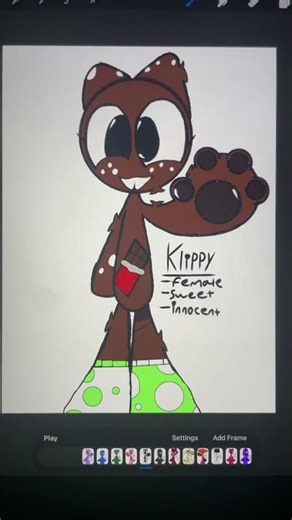 Meet all my characters!!! And their species are called Fluffies!!!