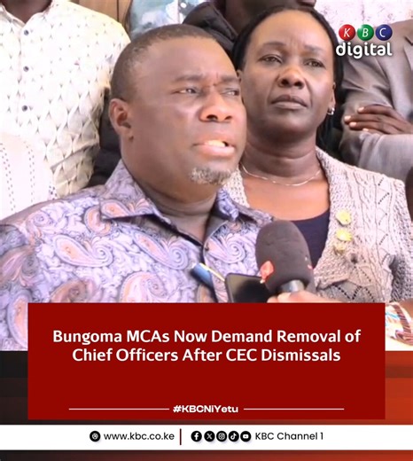 A day after Bungoma Governor Kenneth Lusaka dismissed all County Executive Committee Members following an impeachment motion by MCAs, they are now calling for the dismissal of all Chief Officers, arguing their contracts expired three years ago.