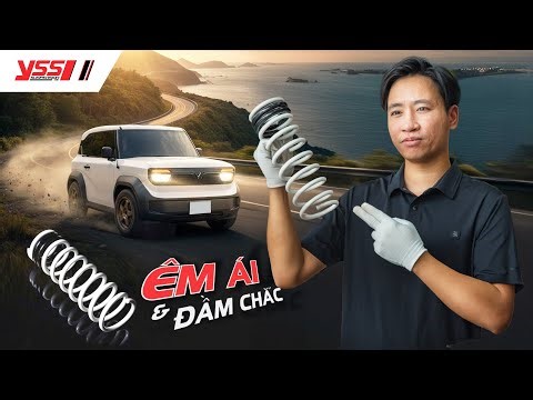 Từ ÊM ÁI đến ĐẦM CHẮC – hành trình cảm nhận lò xo YSS trên xe điện quốc dân Vinfast VF3