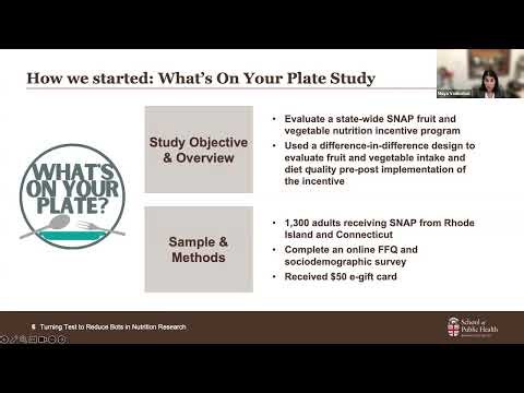 The ‘Turing Test’ to Reduce Bots and Fraud When Using Online Data Collection Approaches in Nutrition