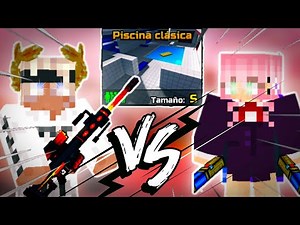 PIXEL GUN 3D 1 VS 1 #23 CON SUB!!! [ALEH VS CAMI PG3D]