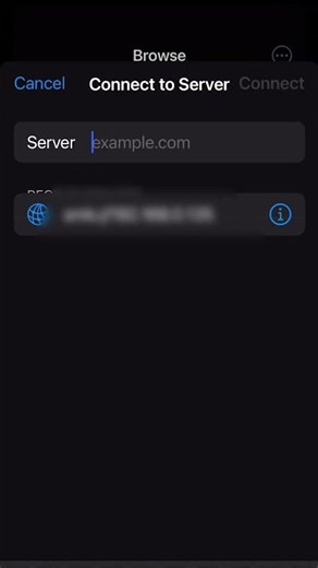 How to Access NAS Files on iPhone Using Files App #shorts