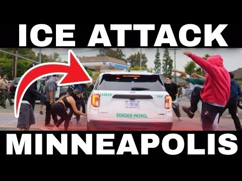 🔴 BREAKING - MASS CHAOS - ICE AGENTS ATTACKED!! SHOOTING! MINNEAPOLIS - LIVE