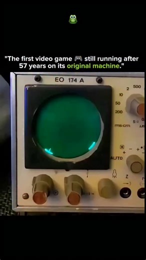 SCIENCE | HISTORY | FACTS | EXPERIMENT on Instagram: "This isn’t just nostalgia — it’s history in motion. The world’s first video game, created decades before modern consoles, is still up and running flawlessly after 57 years on its original hardware 💾🕹️ A true testament to the durability and genius of early engineers who built things to last forever. 📩 DM for credit/removal ✅ Follow @ofc_exp_science007 #facts #knowledge #didyouknow #innovation #technology #fyp #reels #retrocomputing #videoga