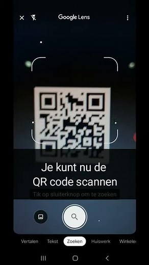 QR-code scannen met je Android-telefoon zonder extra app [#shorts]