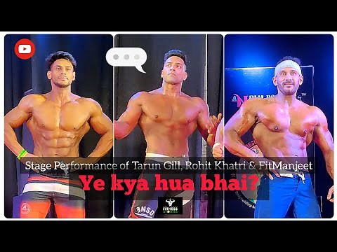 Rohit Khatri, Tarun Gill, Manjeet | Stage Entry and Exit | Itna jaldi over?