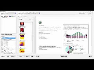 OptiMiser Residential Energy Audit Software 102: Report Generation