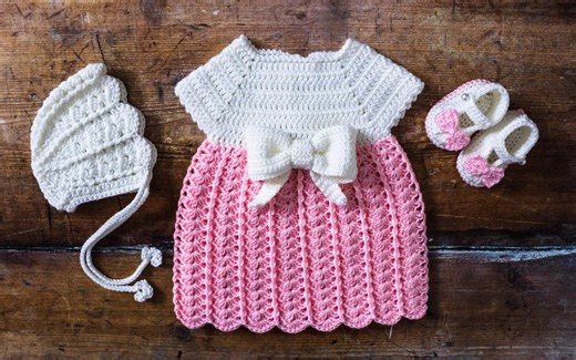 Crochet Baby Dress PDF Pattern | Easy Video Tutorial | Newborn and Infant Outfit - Etsy
