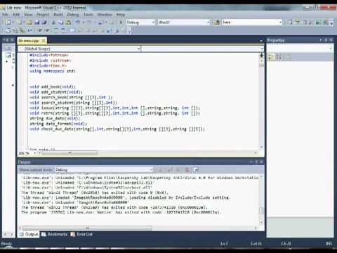 C++ First Semester Project - Library Database Management System