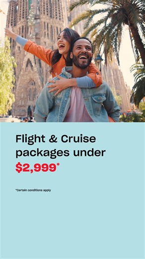 Discover top Europe countries in one itinerary with Flight & Cruise packages under $2,999*. | Air Canada Vacations